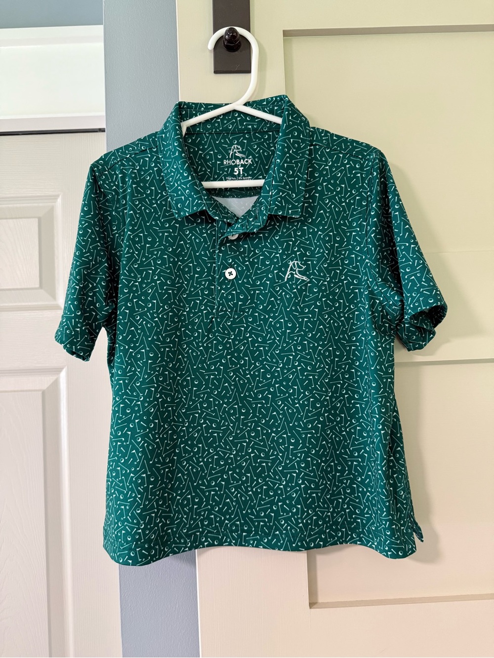 Rhoback “The Lil’ Mulligan” Toddler Short Sleeve Performance Polo
